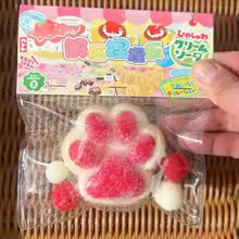77HD Kids Mochi CatsPaw TPR Toy Squishy Squeezable Anxiety Toy AntiStress Toy